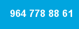 964 778 88 61 964 778 88 61